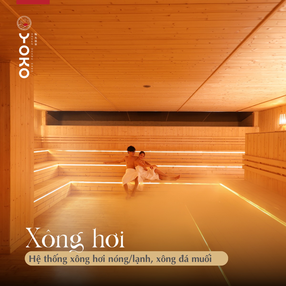 Tắm khoáng nóng Yoko Onsen Quang Hanh cho người dân Quảng Ninh