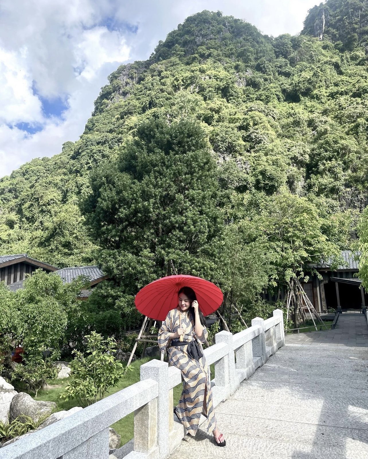 Trang phục Kimono tại Yoko Onsen Quang Hanh